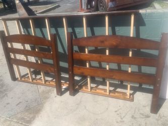 Twin size bed frame