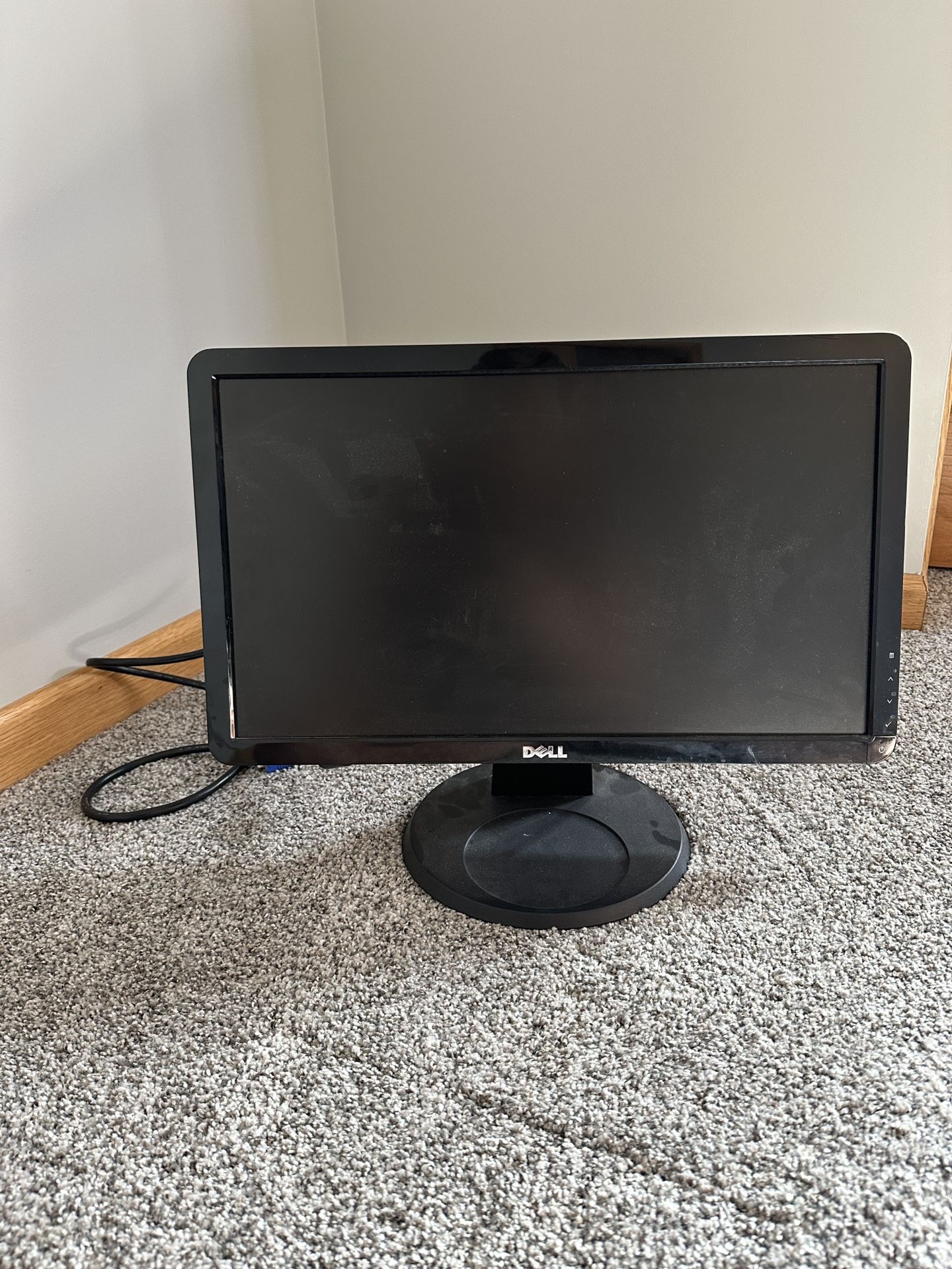 20" Dell s2009wb Widescreen Monitor, Black