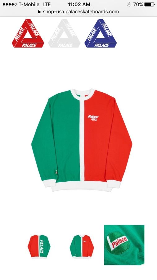 Palace GTX3 Crew Neck