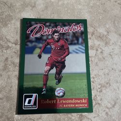 Lewandonski Soccer Card 