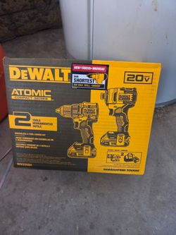 Dewalt Atomic Compact series 20v