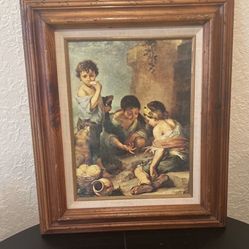 Hand Painted Oil Canvas 