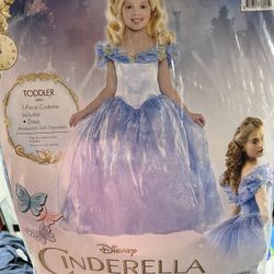 Cinderella Halloween Costume 3-4T