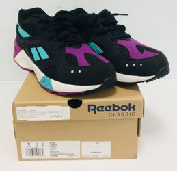 REEBOK AZTREK BLACK PINK DV3943 SIZE 9 TRAINING RUNNING SHOES