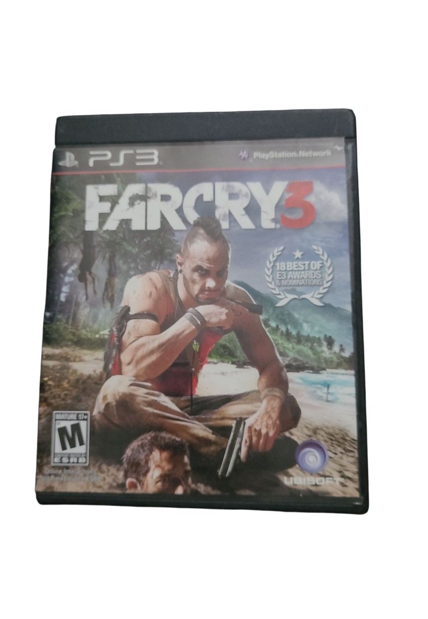 Far Cry 3 Sony PlayStation 3, 2012, Complete No Manual Original Packaging Tested