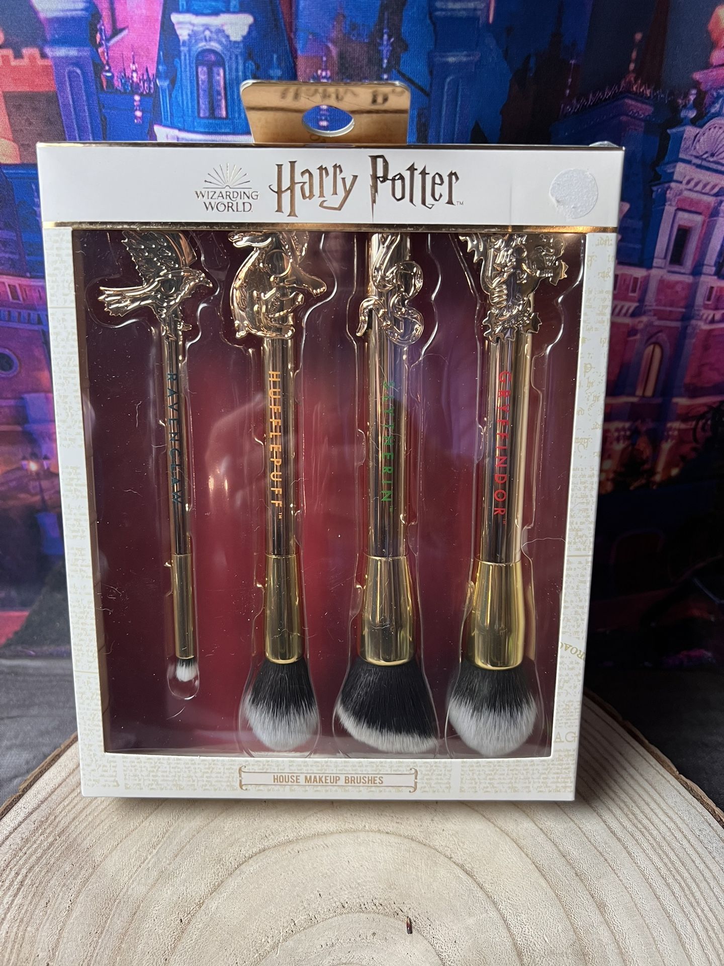 Harry Potter Primark House Makeup Brushes Ravenclaw, Hufflepuff, Gryffindor & Slytherin