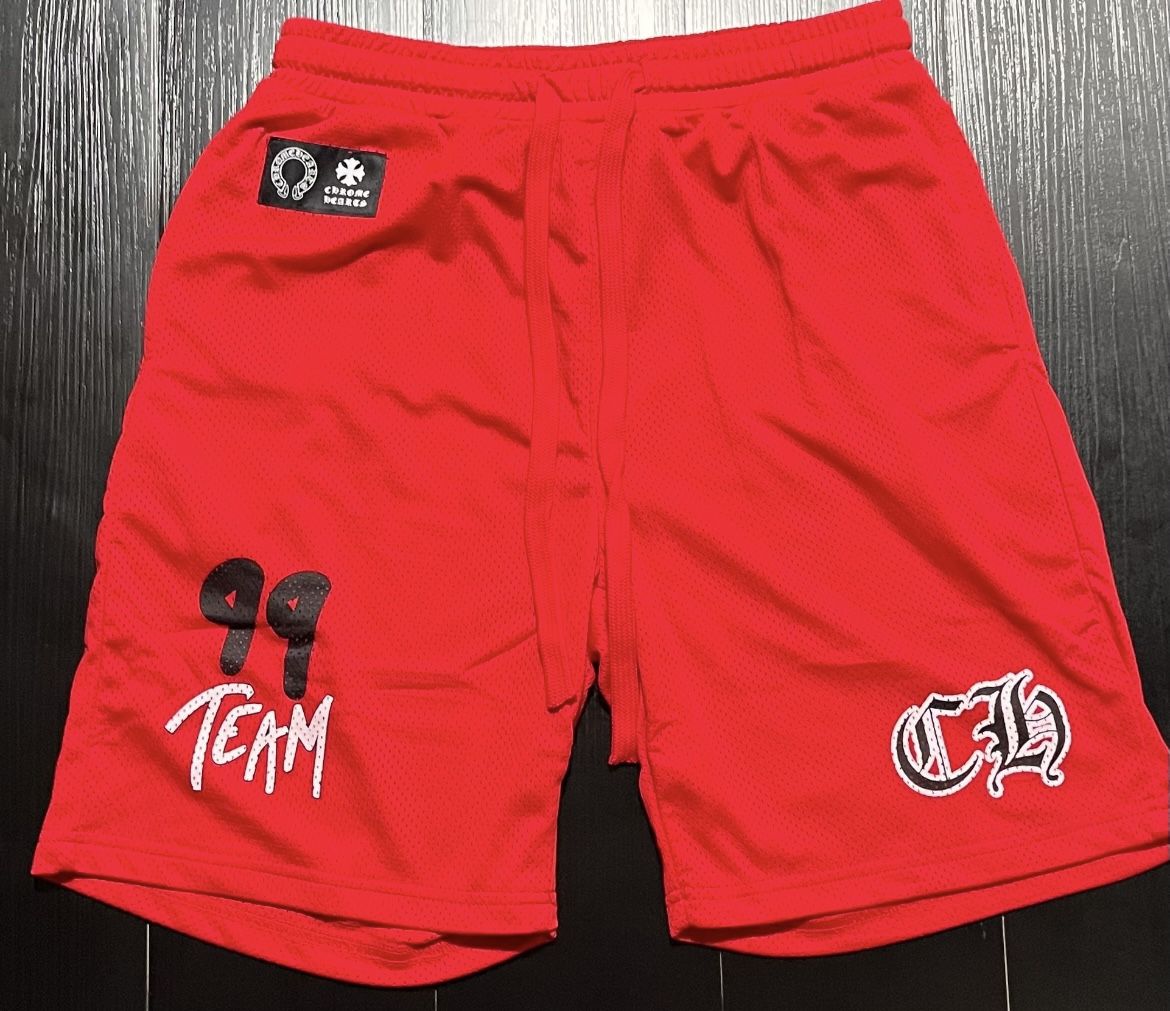 CHROME HEARTS SHORTS SZ SM & MED 