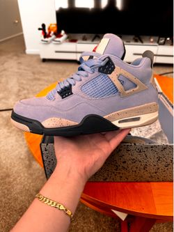 (Size 9.5) Air Jordan 4 University Blue - UNC
