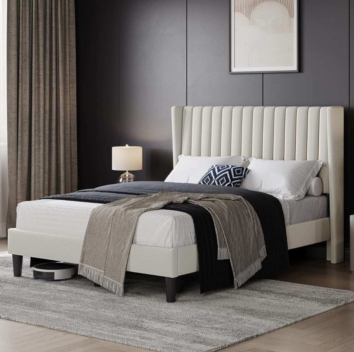 Full Novaform Memory Foam Mattress and Bed Frame