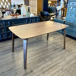 NEW MCM Style walnut Dining Table!