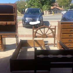 Vintage Boys Bedroom Set. Young Hinkel Ship Ahoy 1970’s