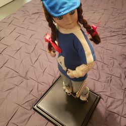 Baseball Girl Doll With Tags