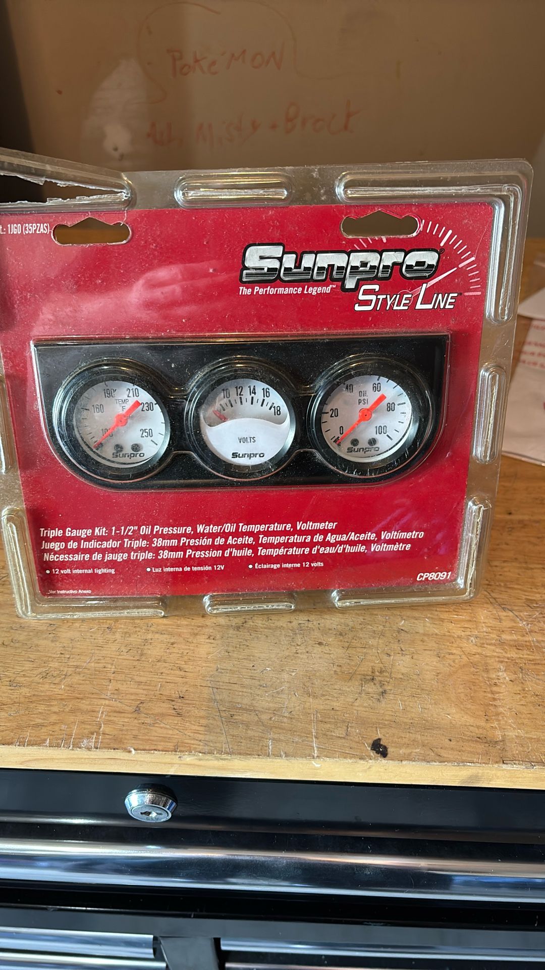 So pro 1-1/2 Gauge Set New