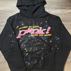 Spider Hoodie Black “Pink” (send Best Offer, Need Gone)