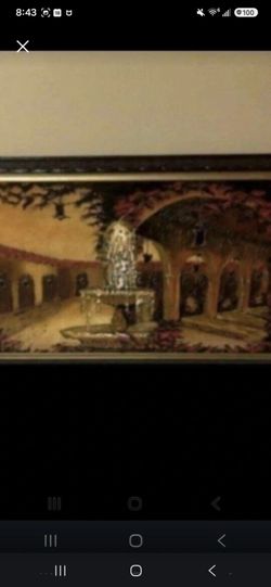 Heirloom Framed Oil Painting