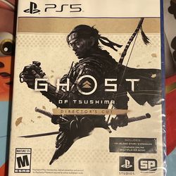 Ghost of Tsushima PS5 NEW in plastic