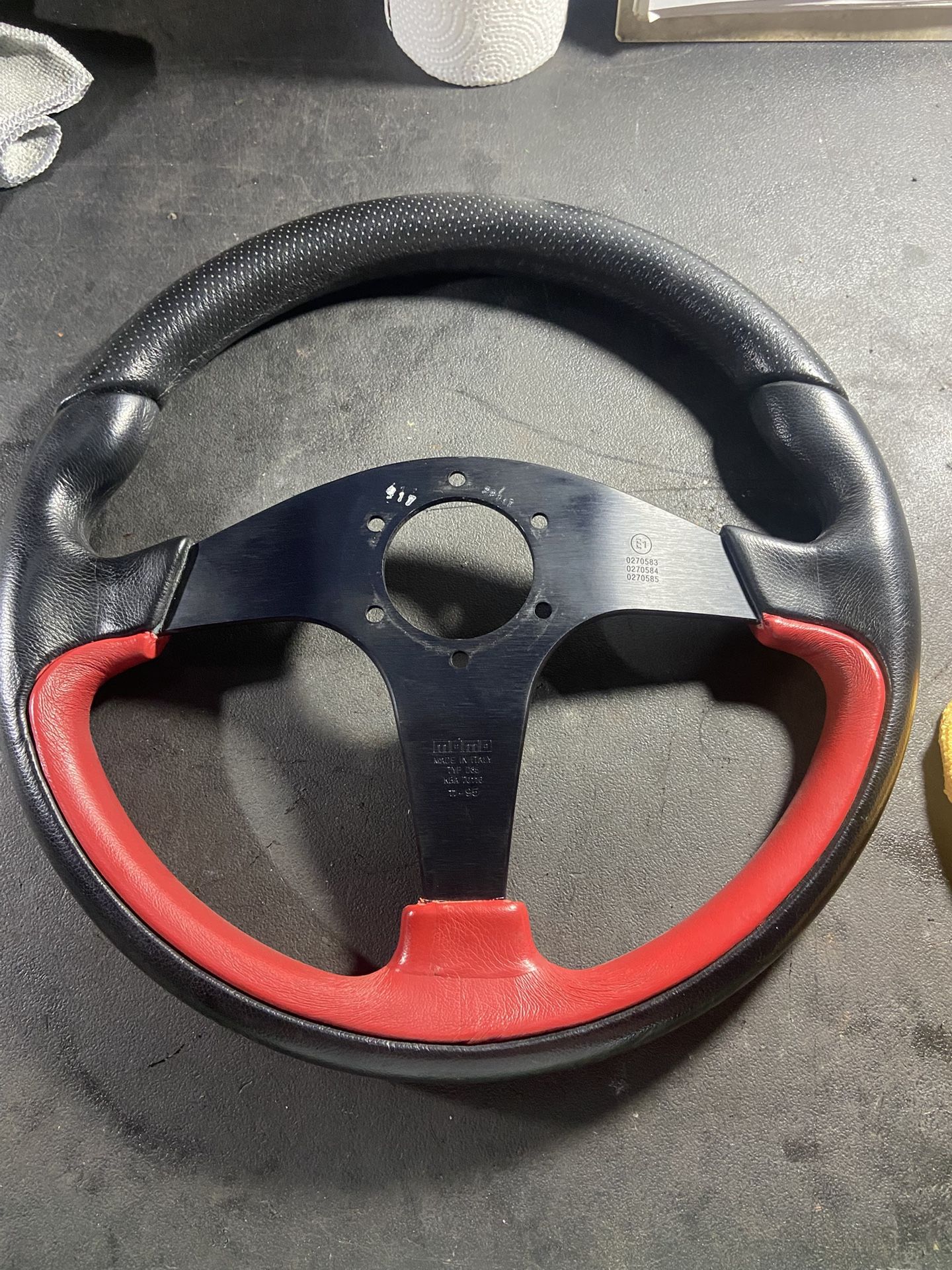 Momo 14 inch steering wheel