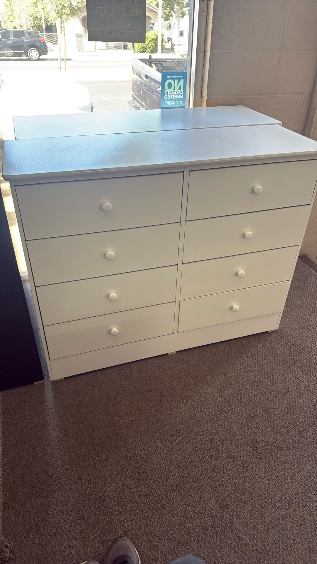 NEW 8 DRAWER DRESSER