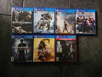 PS4 Game Bundle – 7 Games