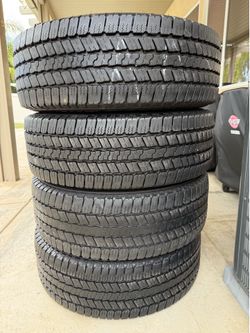 Set of four Goodyear Wrangler SR-A LT265/60/R20