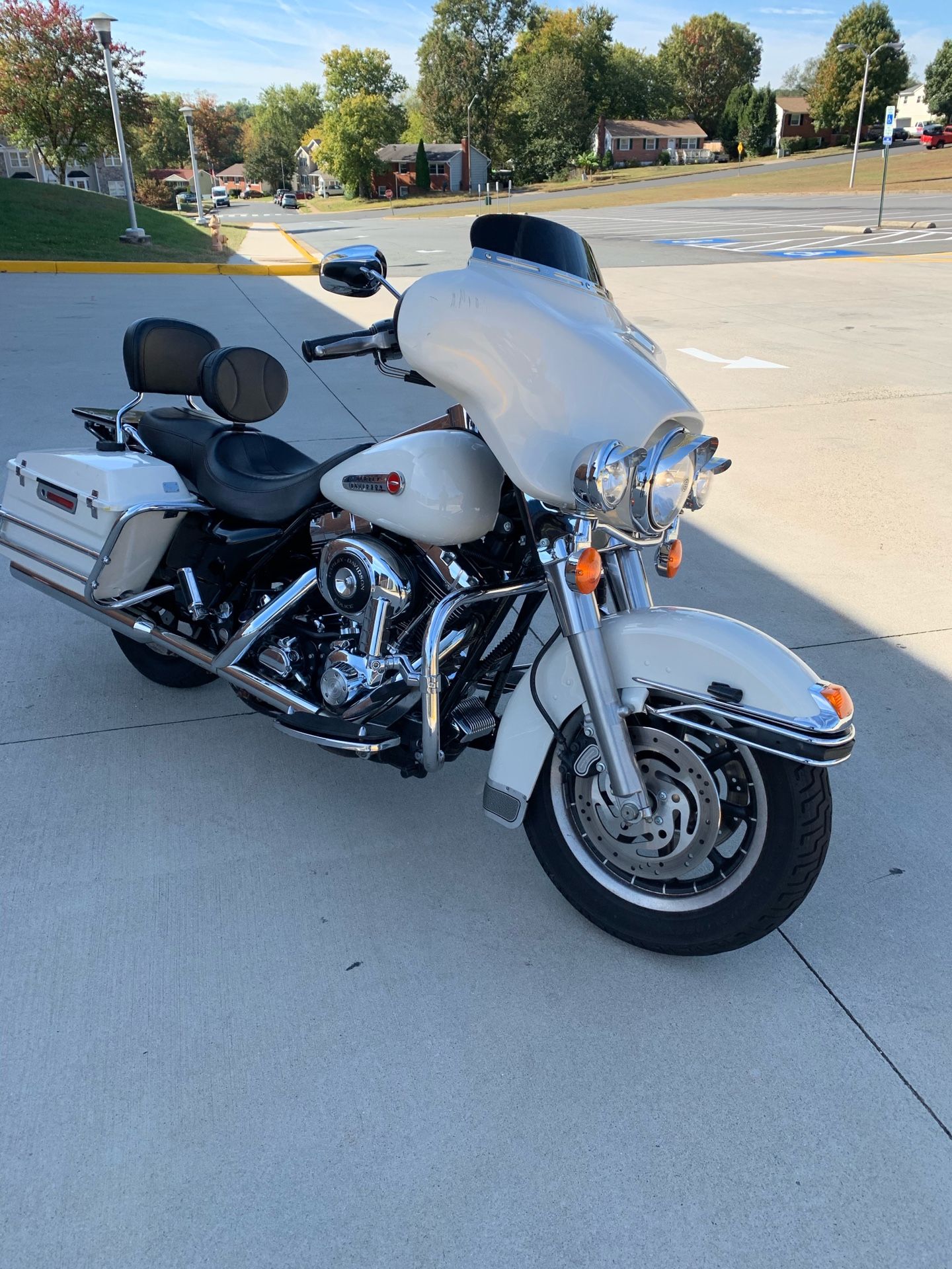 Harley Electra glide (police)