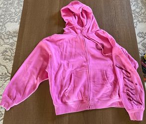 women’s Victoria’s Secret pink zip up