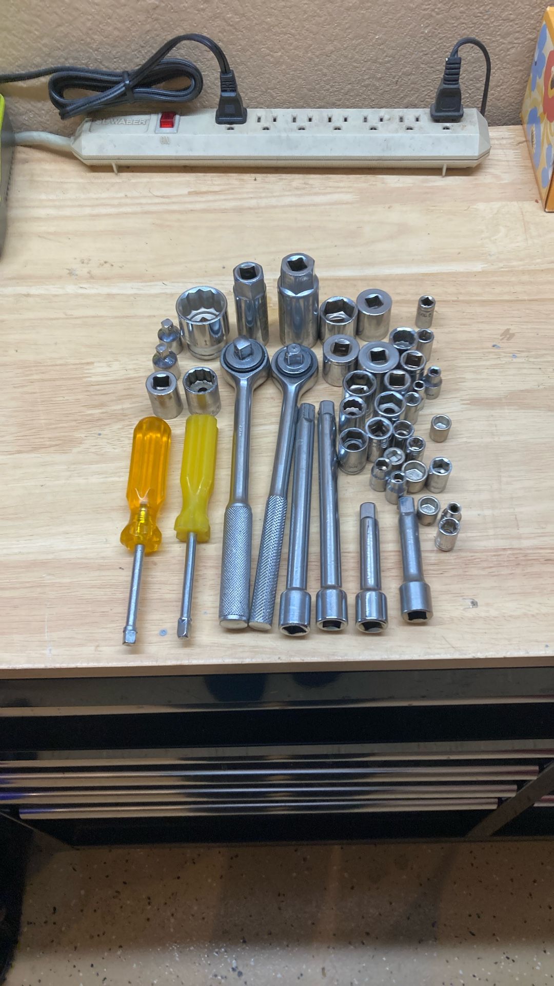 Socket And Ratchet Set