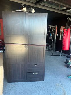 Brown dresser