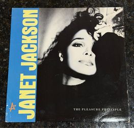 Janet Jackson - Pleasure Principle Single Vinyl Record