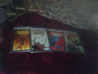 Lot of 4 Slabbed Graded Comic Books