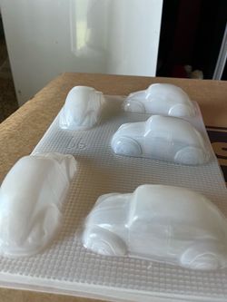 Molds for jello or chocolate. $10 OBO