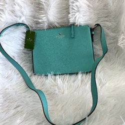Beautiful Tiffany Blue Kate Spade Crossbody 