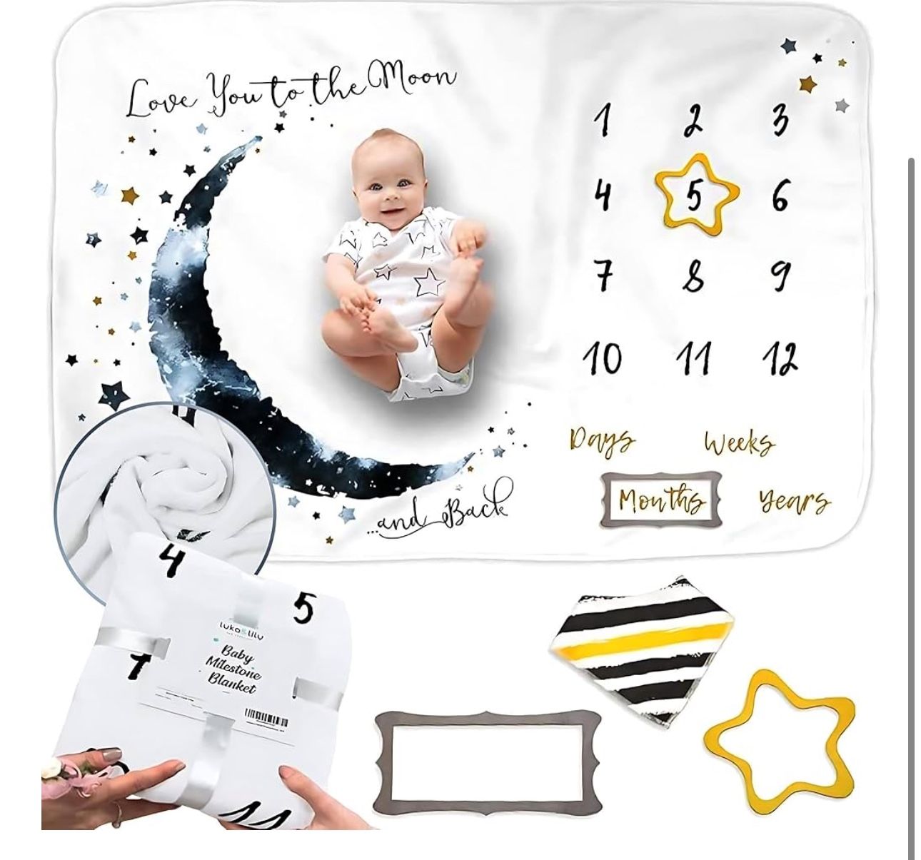 Baby Milestone Blanket