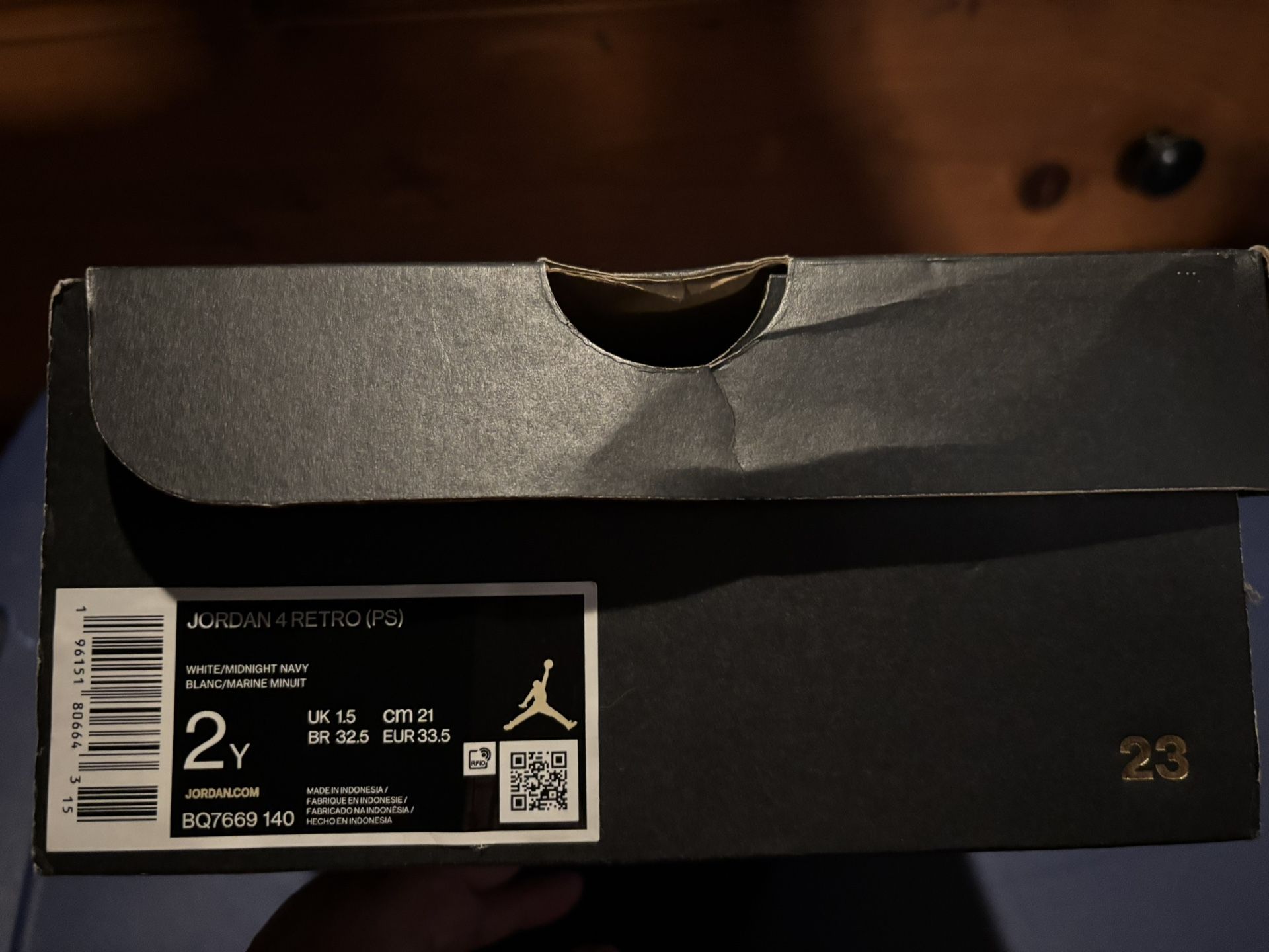 Jordan 4 Midnight Navy