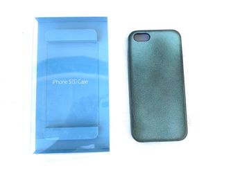 Apple iPhone 5/5s/SE leather case, blue