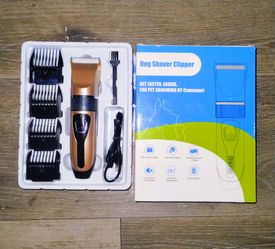 New electric wireless grooming rechargeable Dog Shaver Clipper Kit