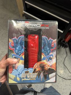 Babyliss Pro LowPro Fx Clipper And Trimmer Red