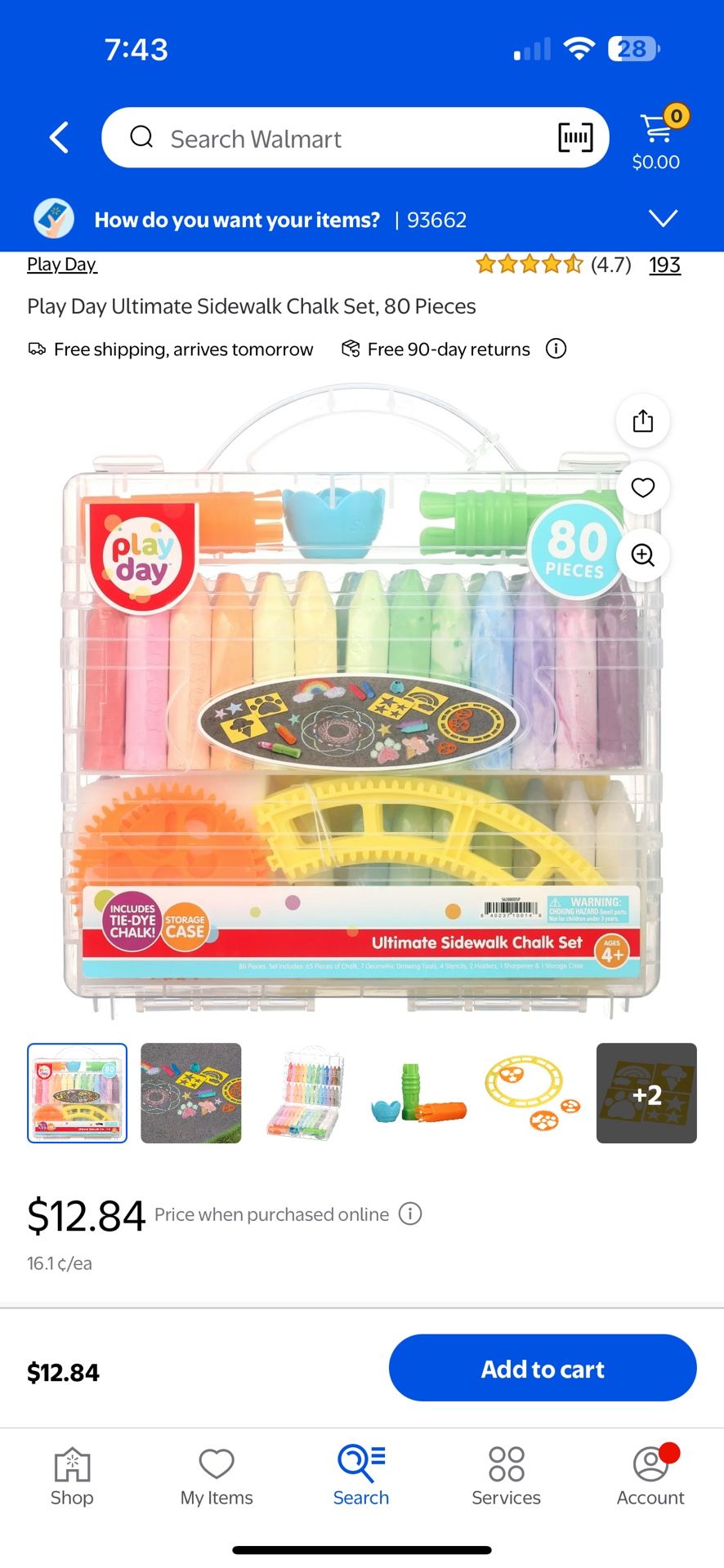 Chalk Set 80 Piece