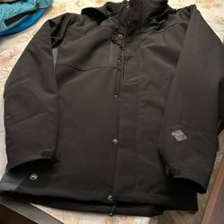 Men’s Stormtech Black Jacket   XL