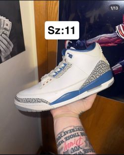 Jordan Retro 3 Wizards