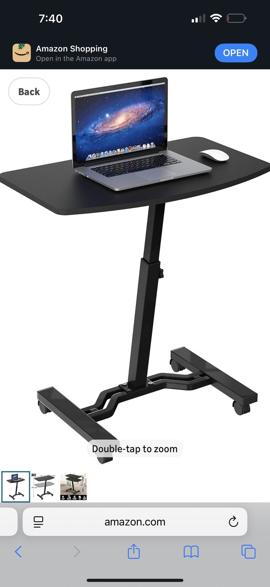 Laptop Rolling Cart 