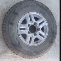 1 —- 275/70r16 5x150 5x5.91 Lexus LX470 Stock Wheel Rim Sequoia Tundra New Michelin Tire !!!