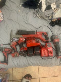 Milwaukee M18 Cordless Power Tool Set