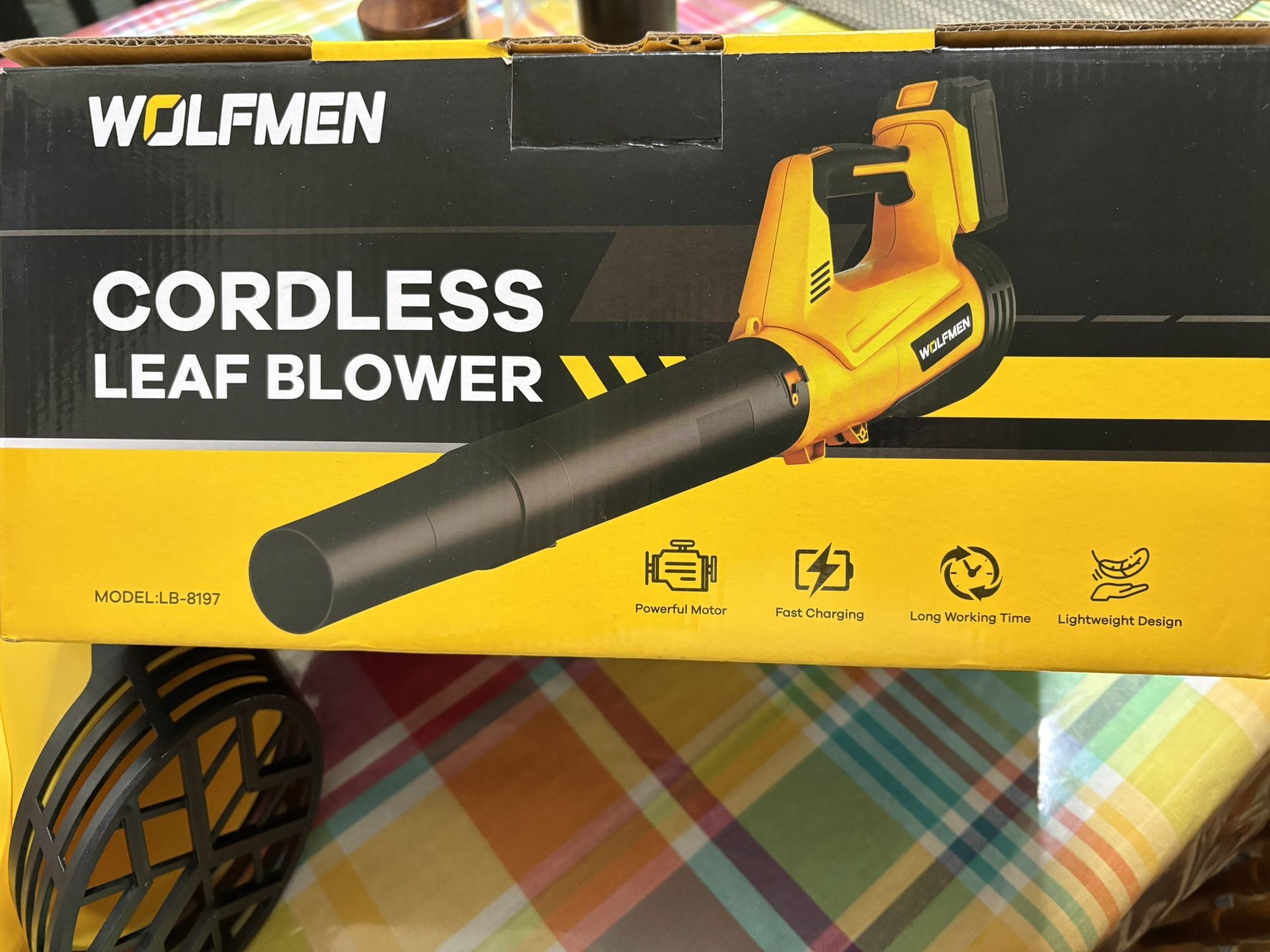 Cordless Leaf Blower New