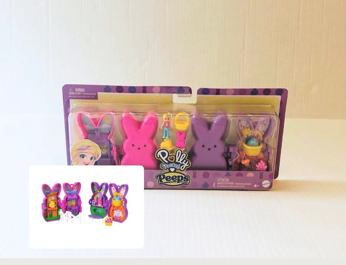 Polly Pocket x Peeps Compact Playset