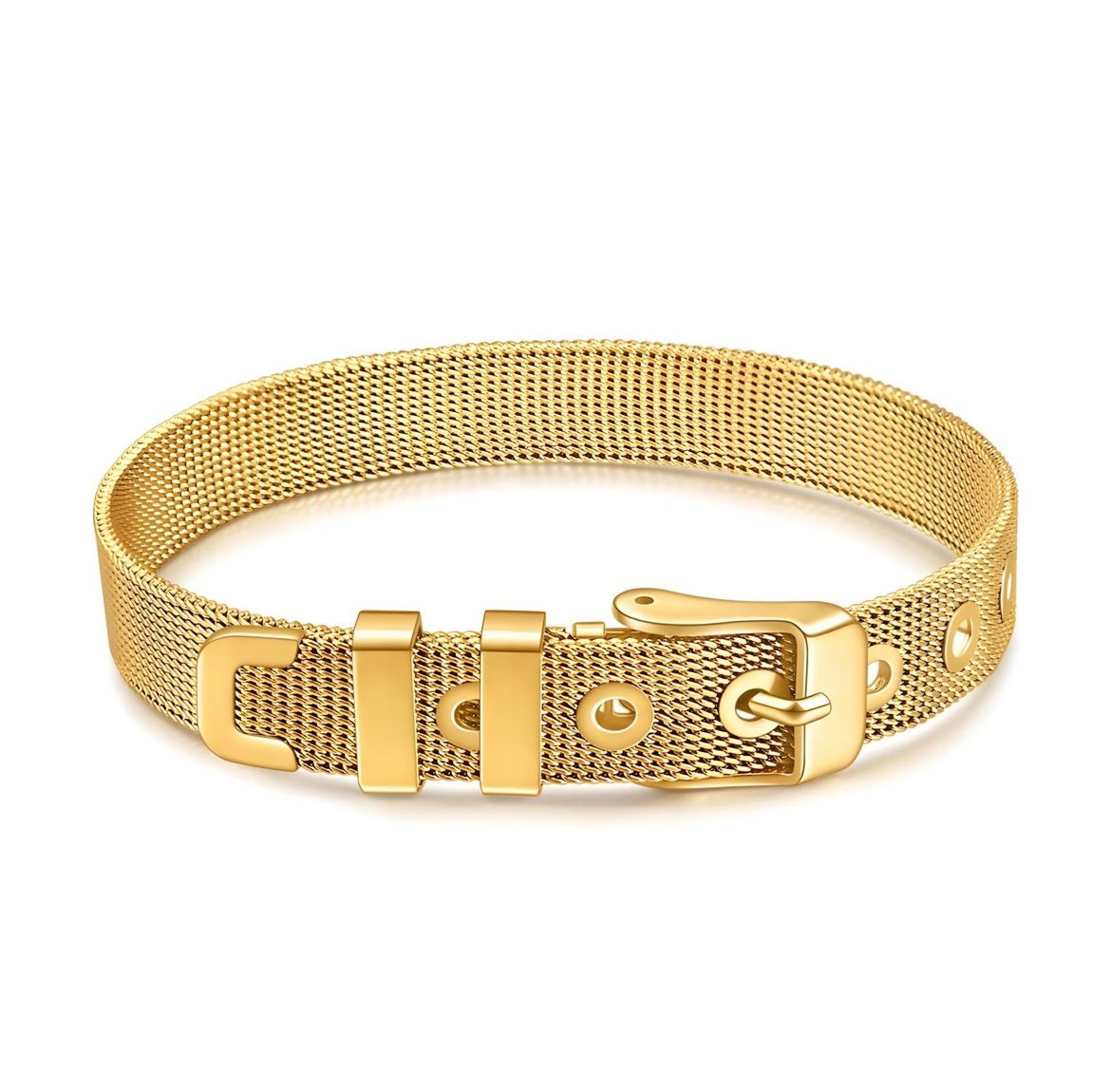 18K GOLD PLATED STAINLESS STEEL BRACELET