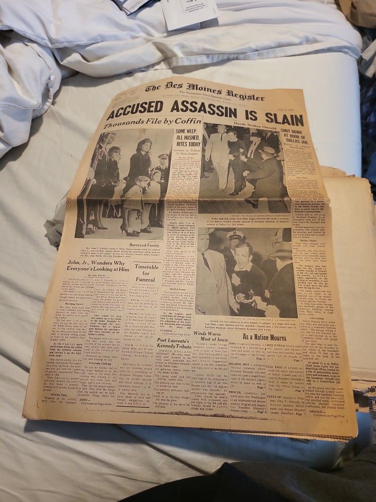 John F Kennedys Assassin Slained