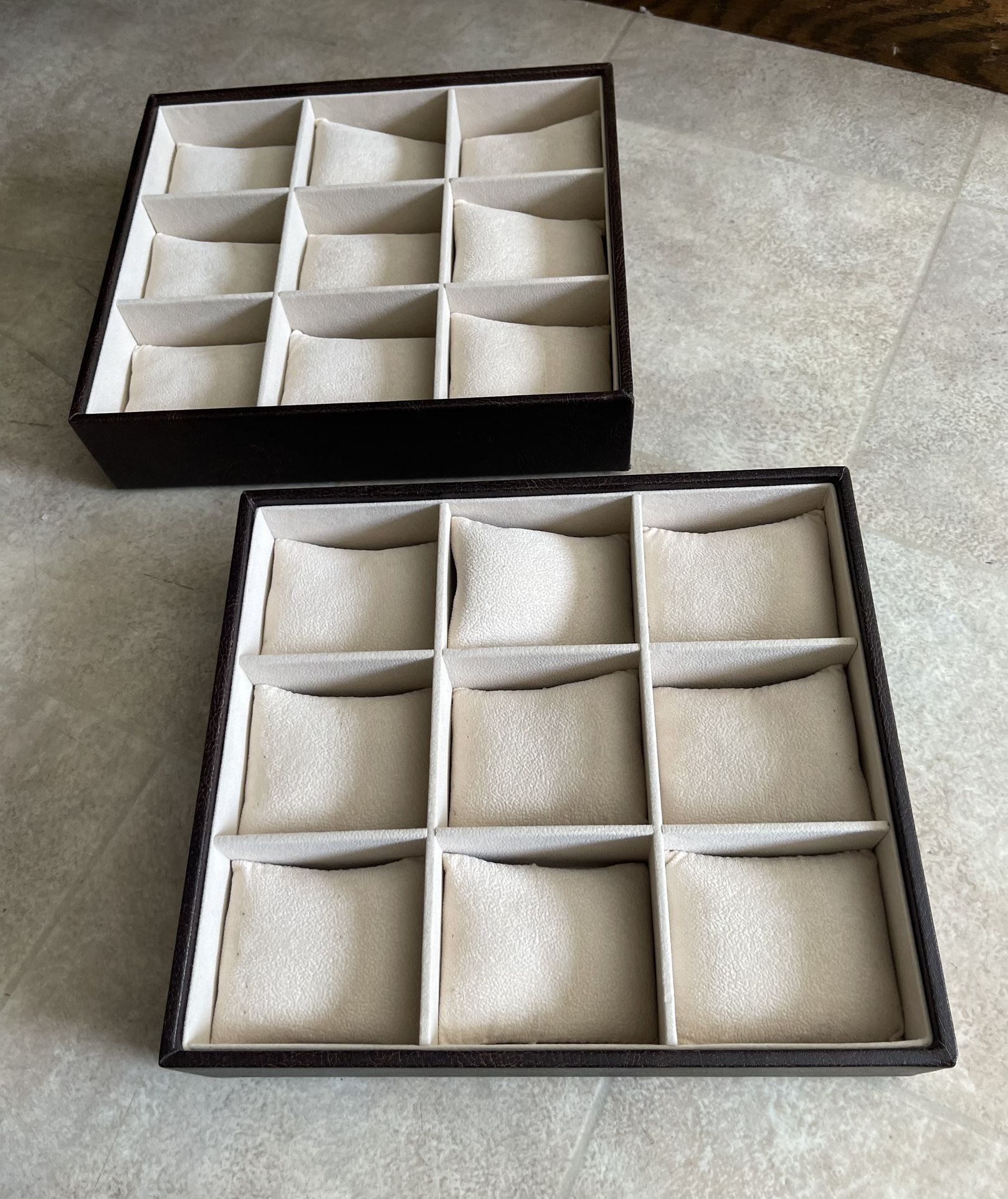 Brand New Jewelry Or Watches Storage Organizer Box With Pillows 