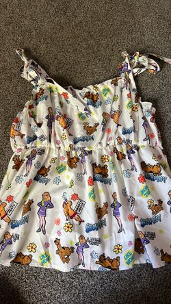 Scooby doo blouse size 2x