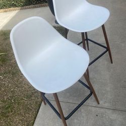2 Counter Chairs Like New